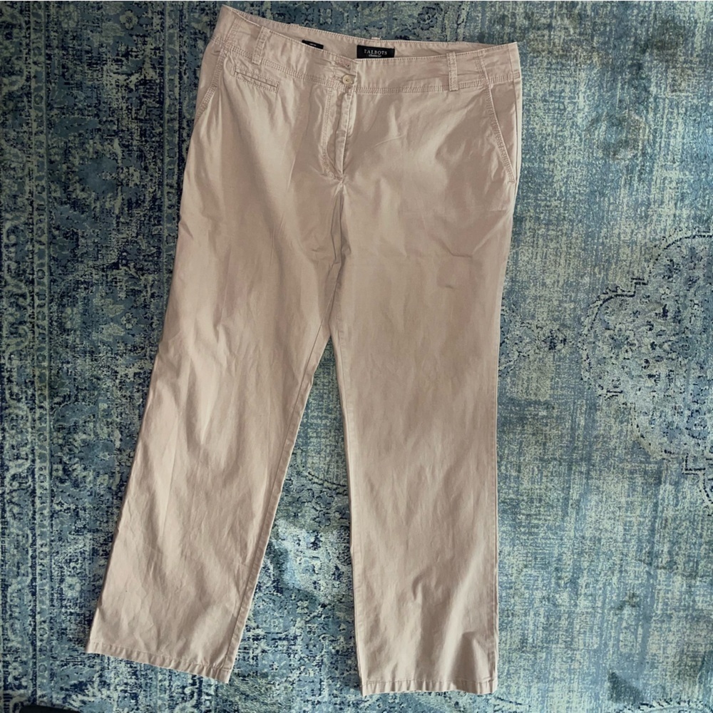 Talbots Khakis 12 - Picture 3 of 5